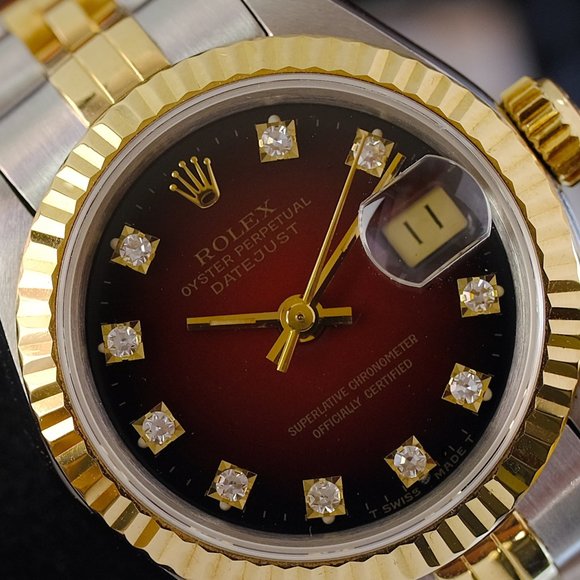 Rolex Datejust Factory Diamond Dial Box & Papers - Picture 7 of 13